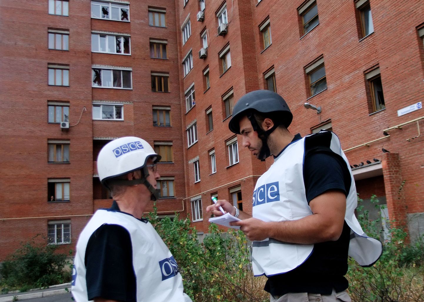 OSCE vaatlejad Donetskis