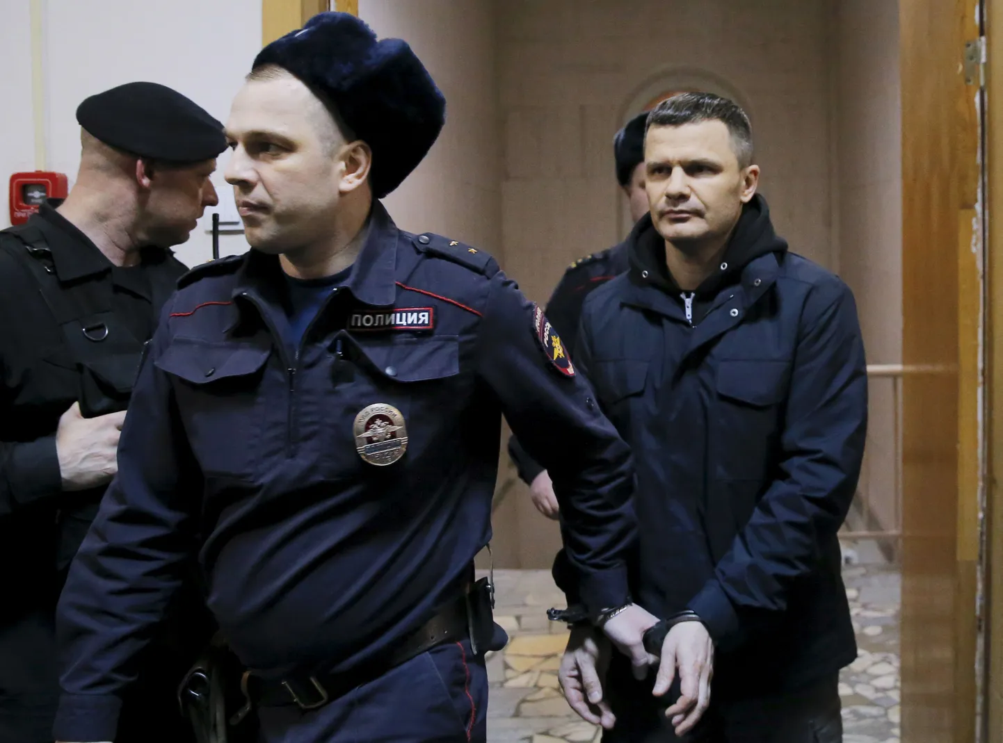 Дмитрий Каменщик в суде.