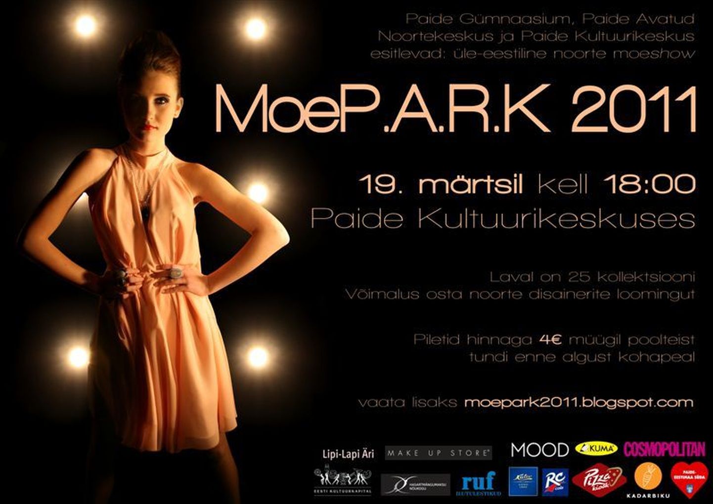 MoeP.A.R.K 2011 reklaamplakat.