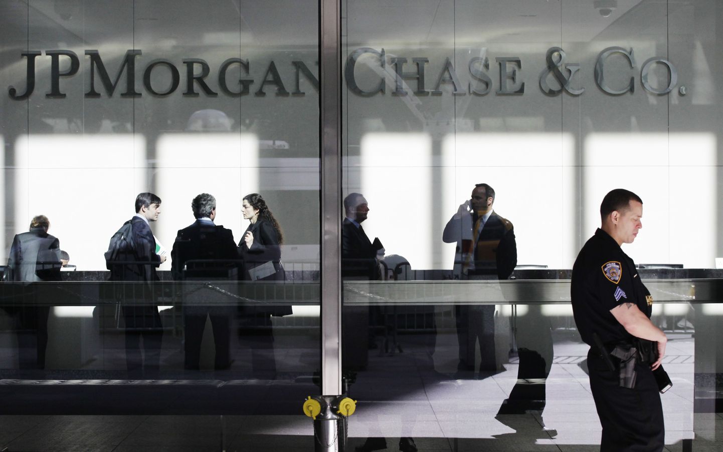 JP Morgan Chase'i peakontor New Yorgis.