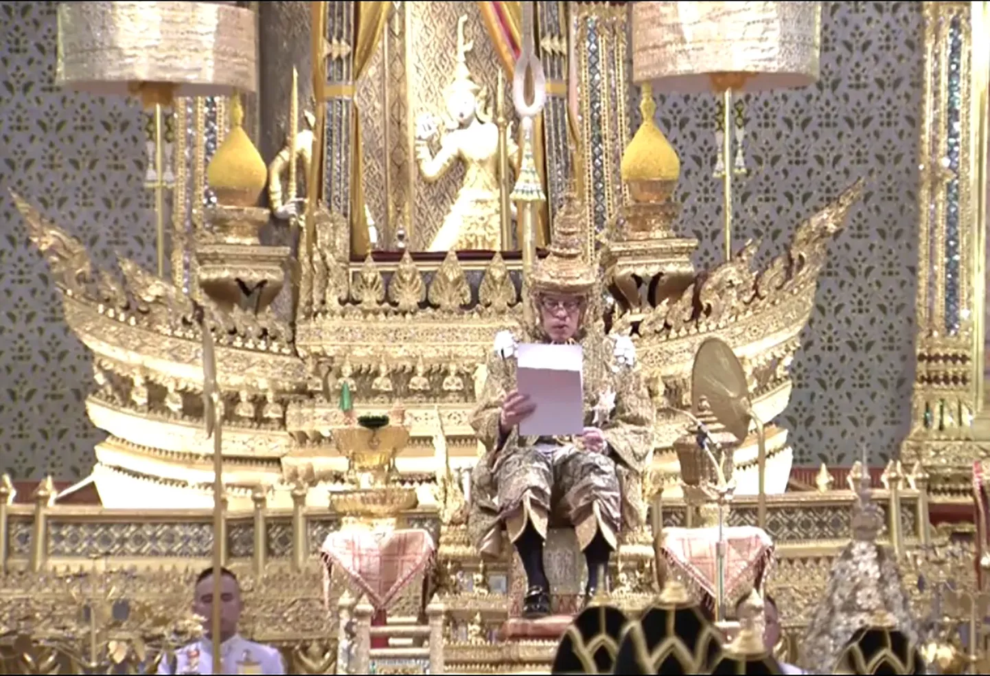 Tai kuninga Rama X kroonimistseremoonia 2019. aastal. Foto on illustratiivne.