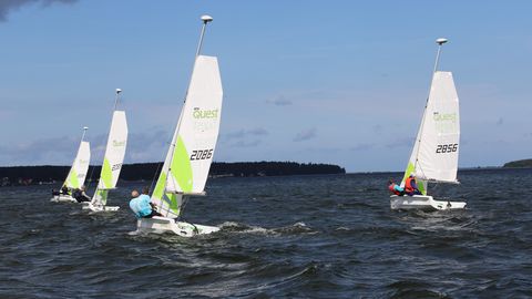 Käsmu laht sai üle pika aja taas võistluspurjeid täis