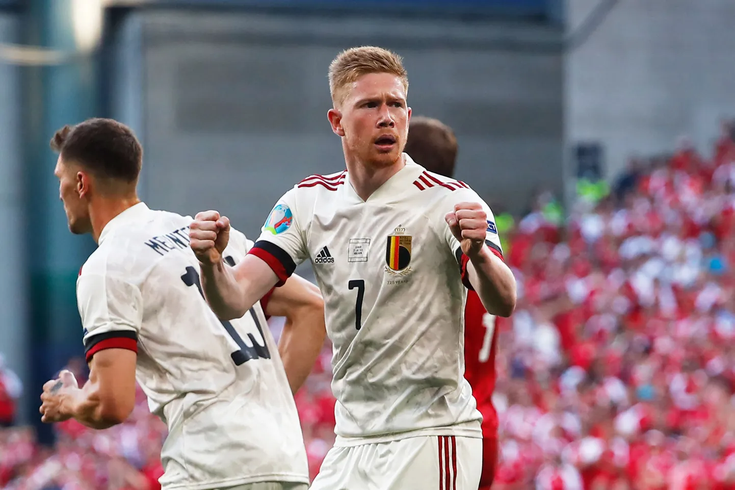 Belgia jalgpallikoondislane Kevin De Bruyne.