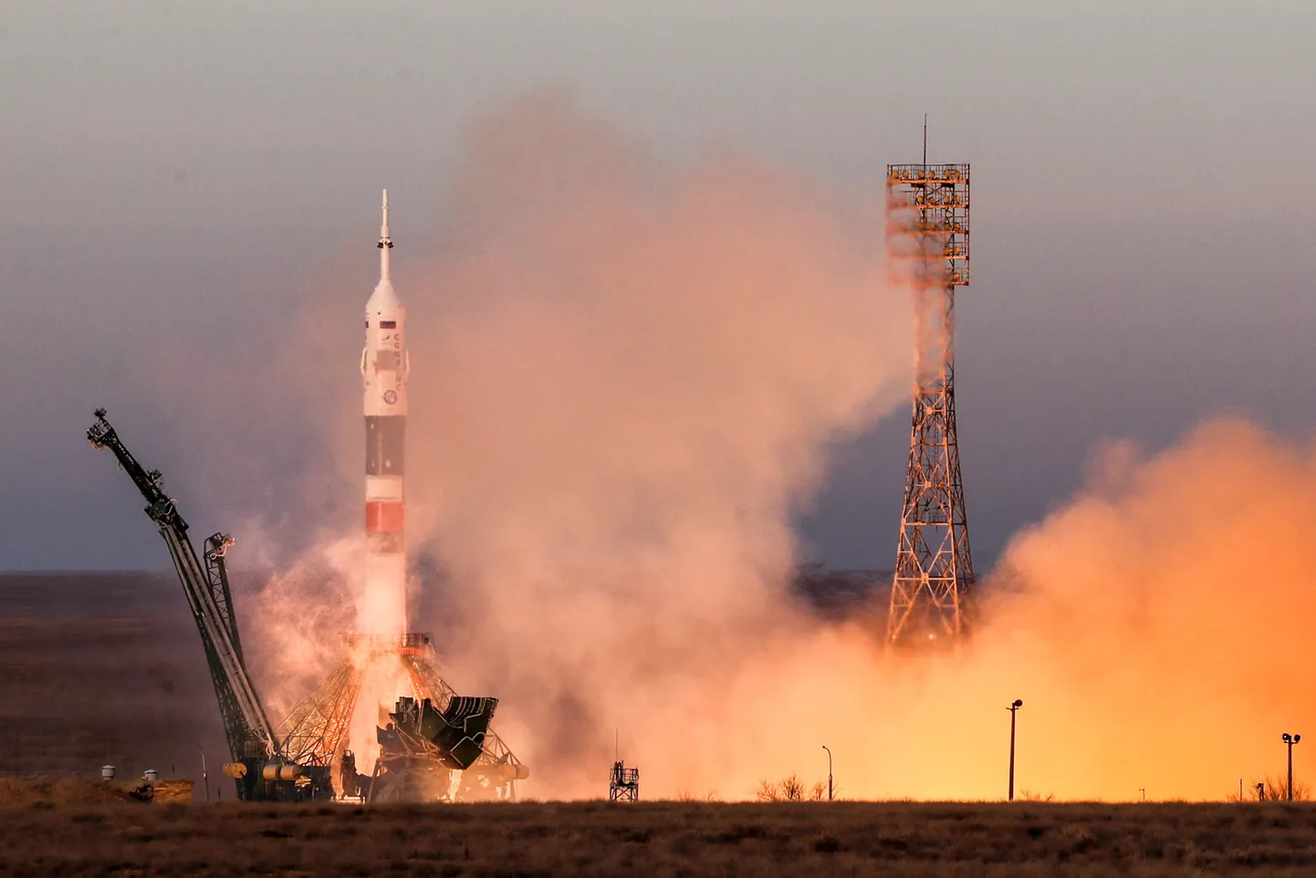Kosmoselaev Sojuz startis täna Bajkongõri kosmodroomilt.