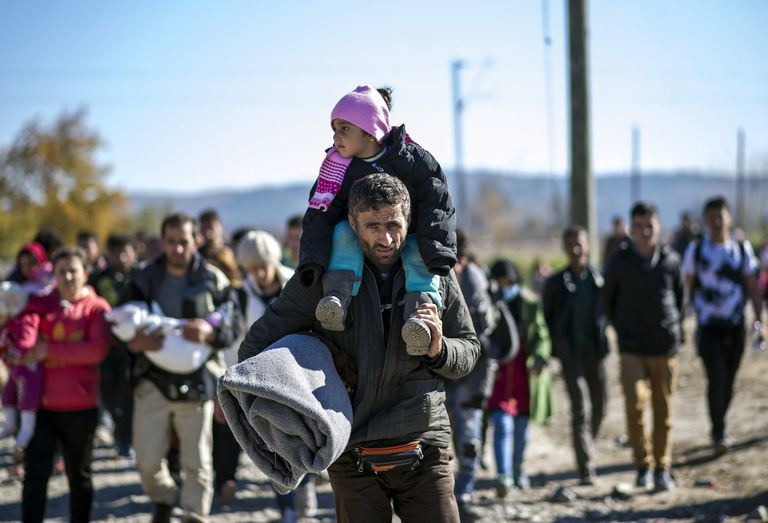 Euroopasse saabuvad põgenikud. Foto: Scanpix