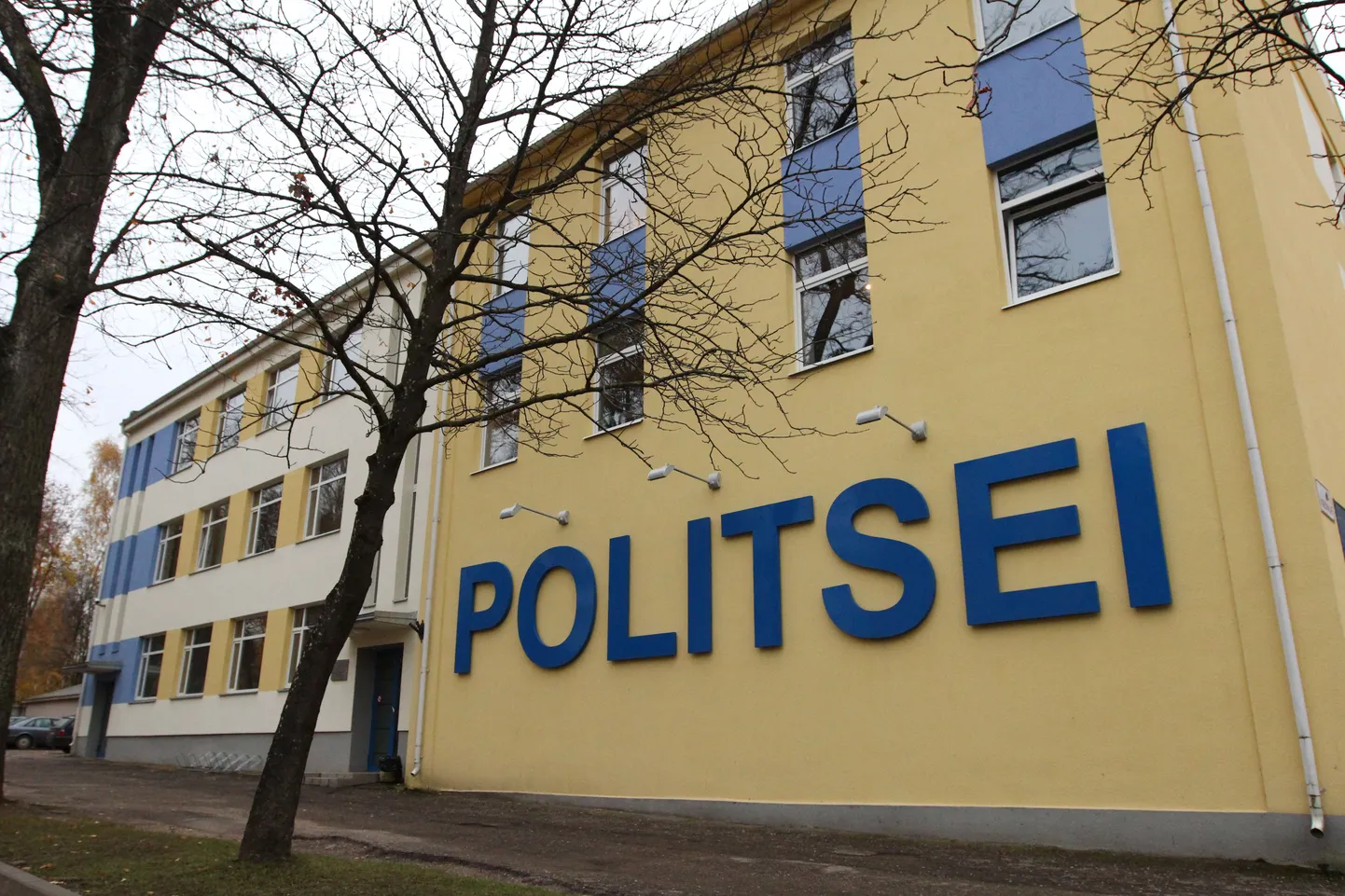 Valga politseimaja, kus asub ka arestikamber.