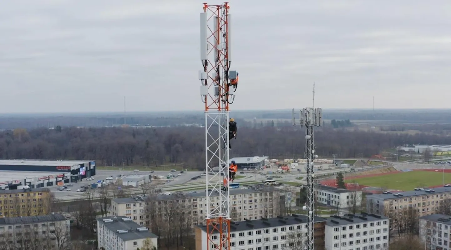 Telia mobiilimast.