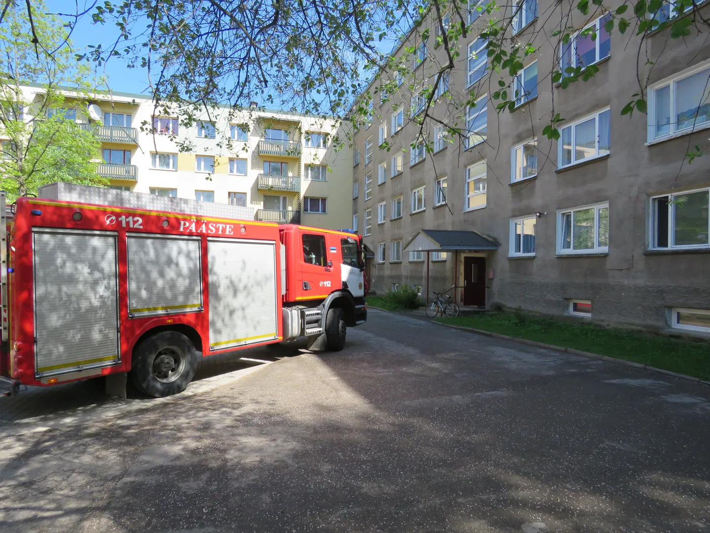 Tulekahju Vahtra tänaval