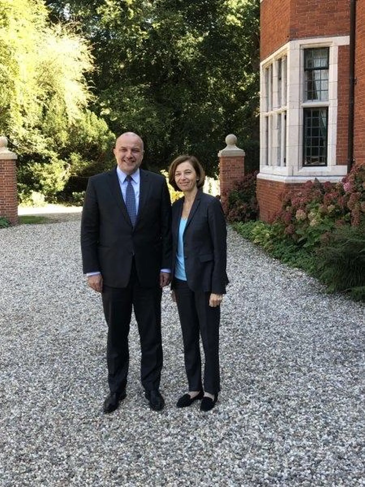 Eesti kaitseminister Jüri Luik ja Prantsuse kaitseminister Florence Parly.