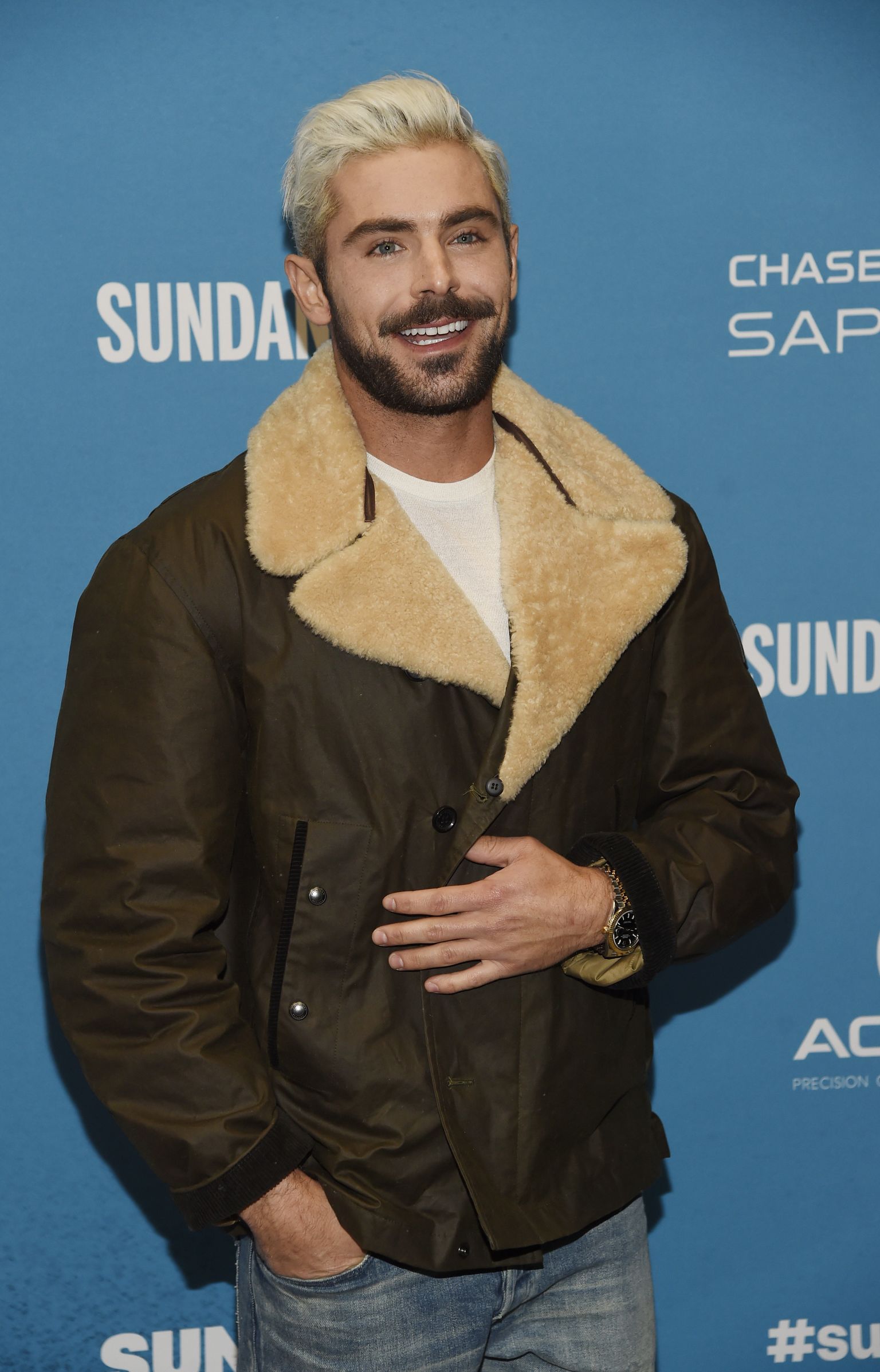 Zac Efron Sundance'i filmifestivalil. 2019.