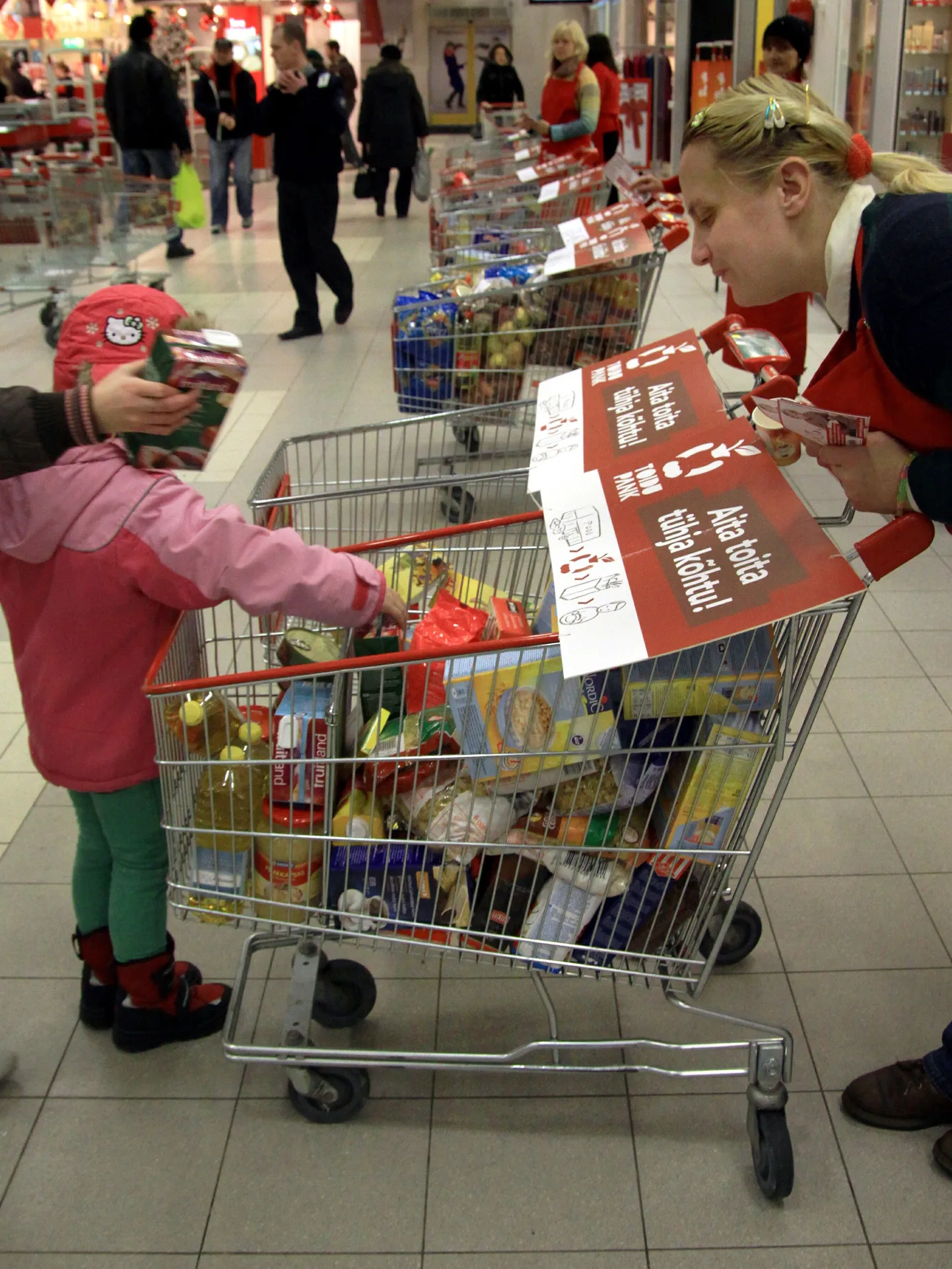 Акция Продуктового банка в Пярну