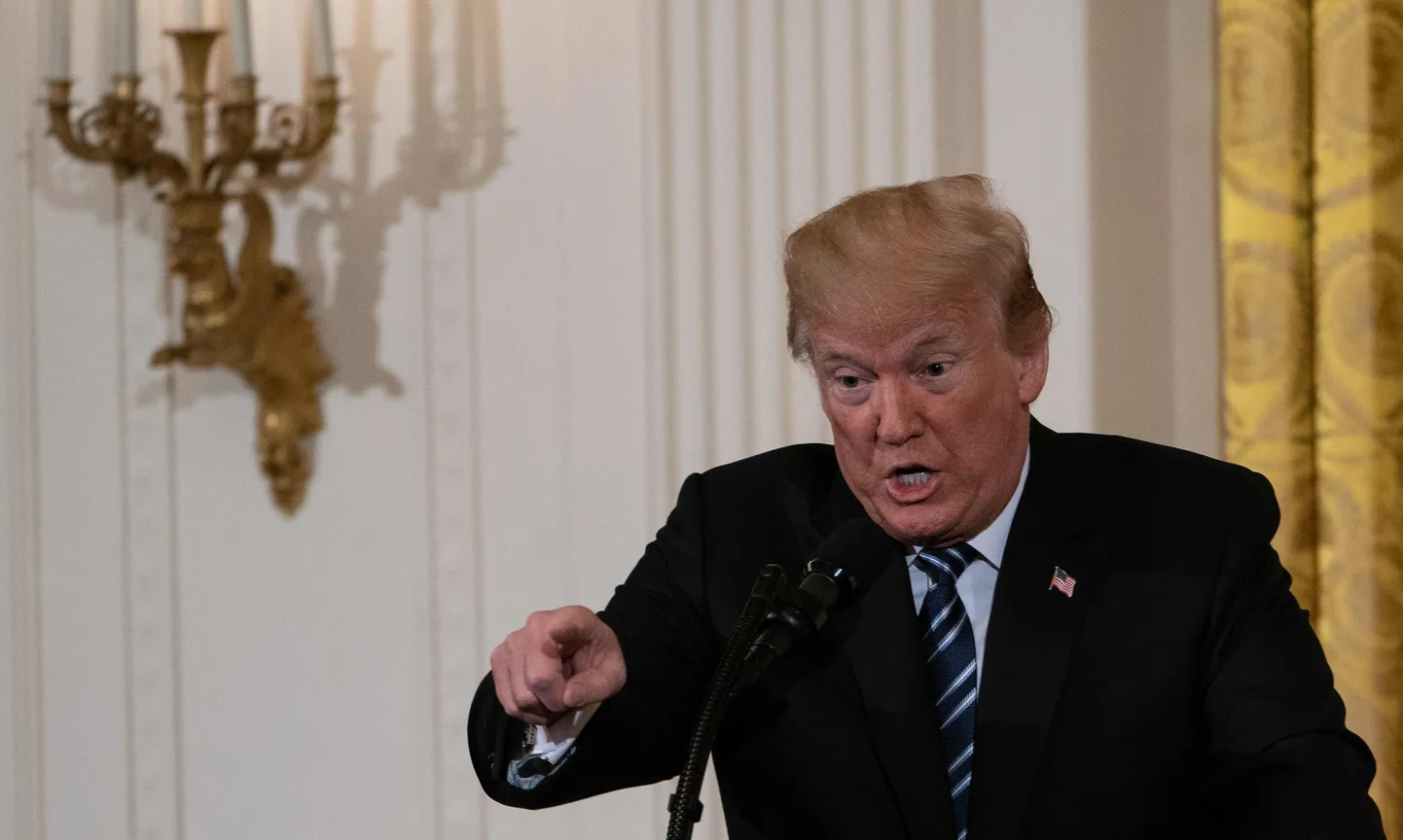 USA president Donald Trump.
