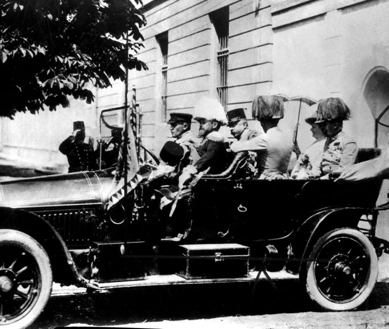 Austria-Ungari ertshertsog Franz Ferdinand 28. juunil 1914 Sarajevos