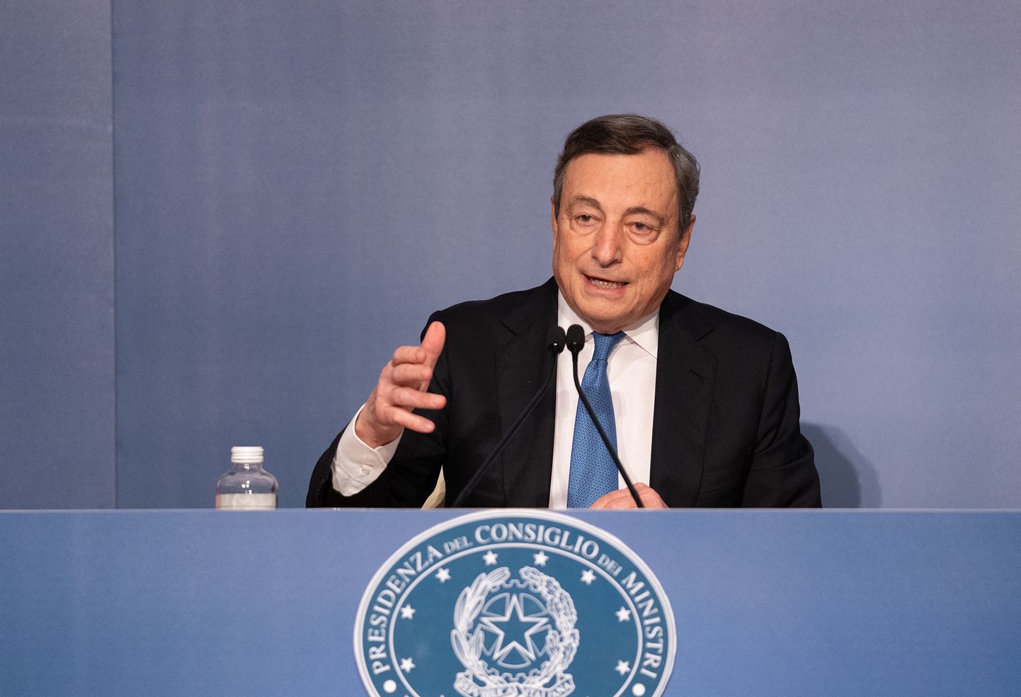 Soosik Itaalia presidendiametisse on praegune peaminister Mario Draghi.