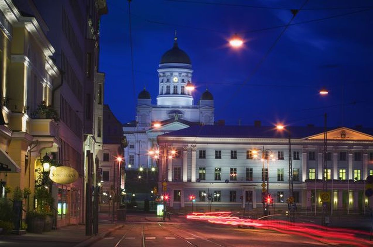 Trammitee Helsingi kesklinnas