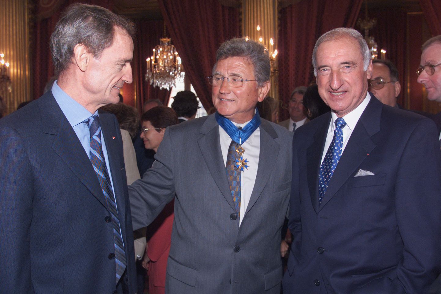 Michel Jazy (keskel) 2001. aastal.