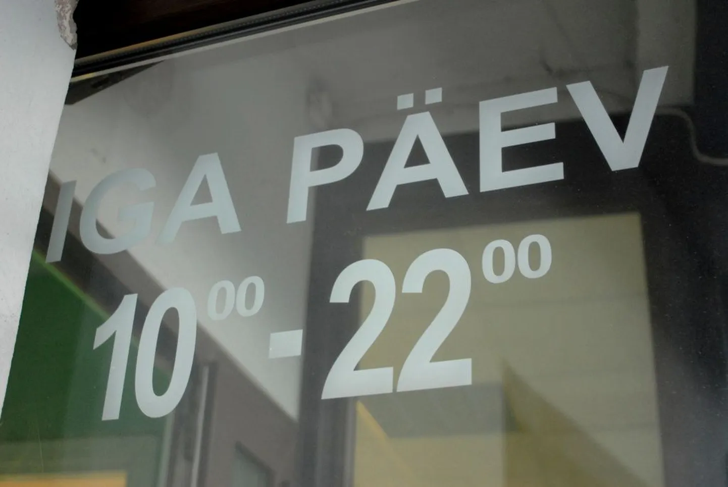 Enamik poode on avatud ka pühade ajal.