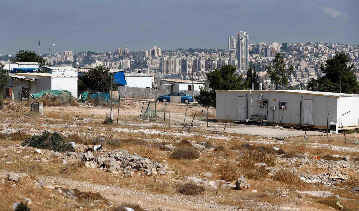 Iisraeli asunduse Givat Hamatose ääreala Ida-Jeruusalemmas.