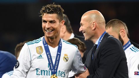 Ronaldo ja kaaslased jätsid Zidane'iga südamlikult hüvasti: aitäh, Mister!