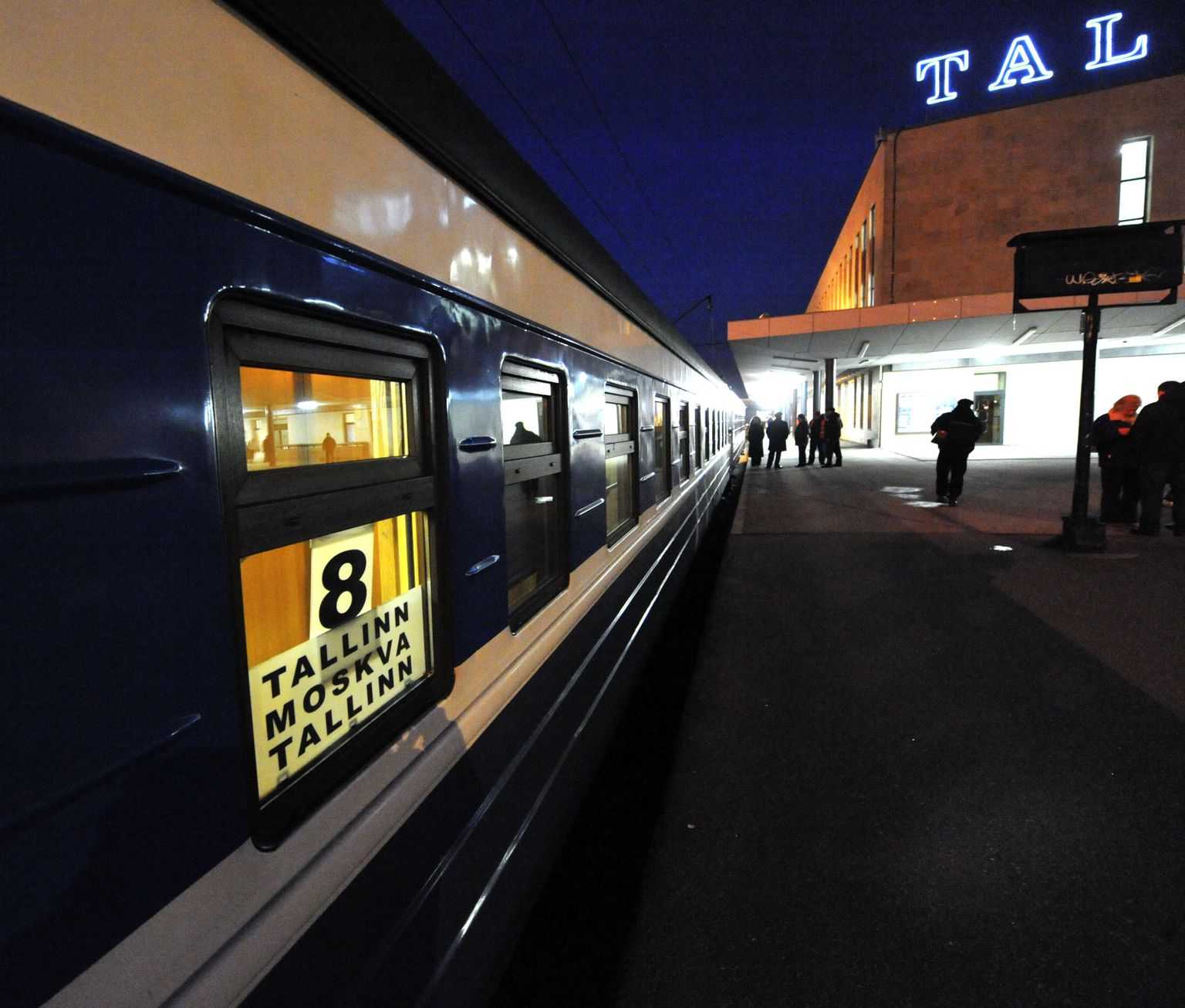 Moskva rong Balti jaamas.