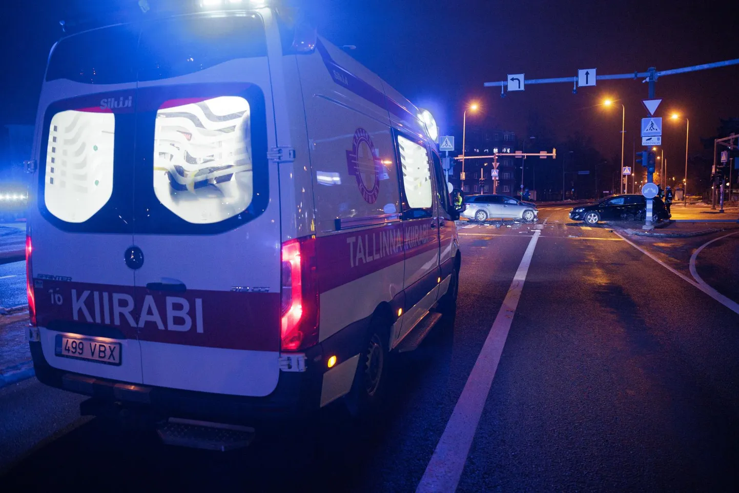 Kiirabi viis jalgratturi haiglasse kontrolli. Foto on illustratiivne.