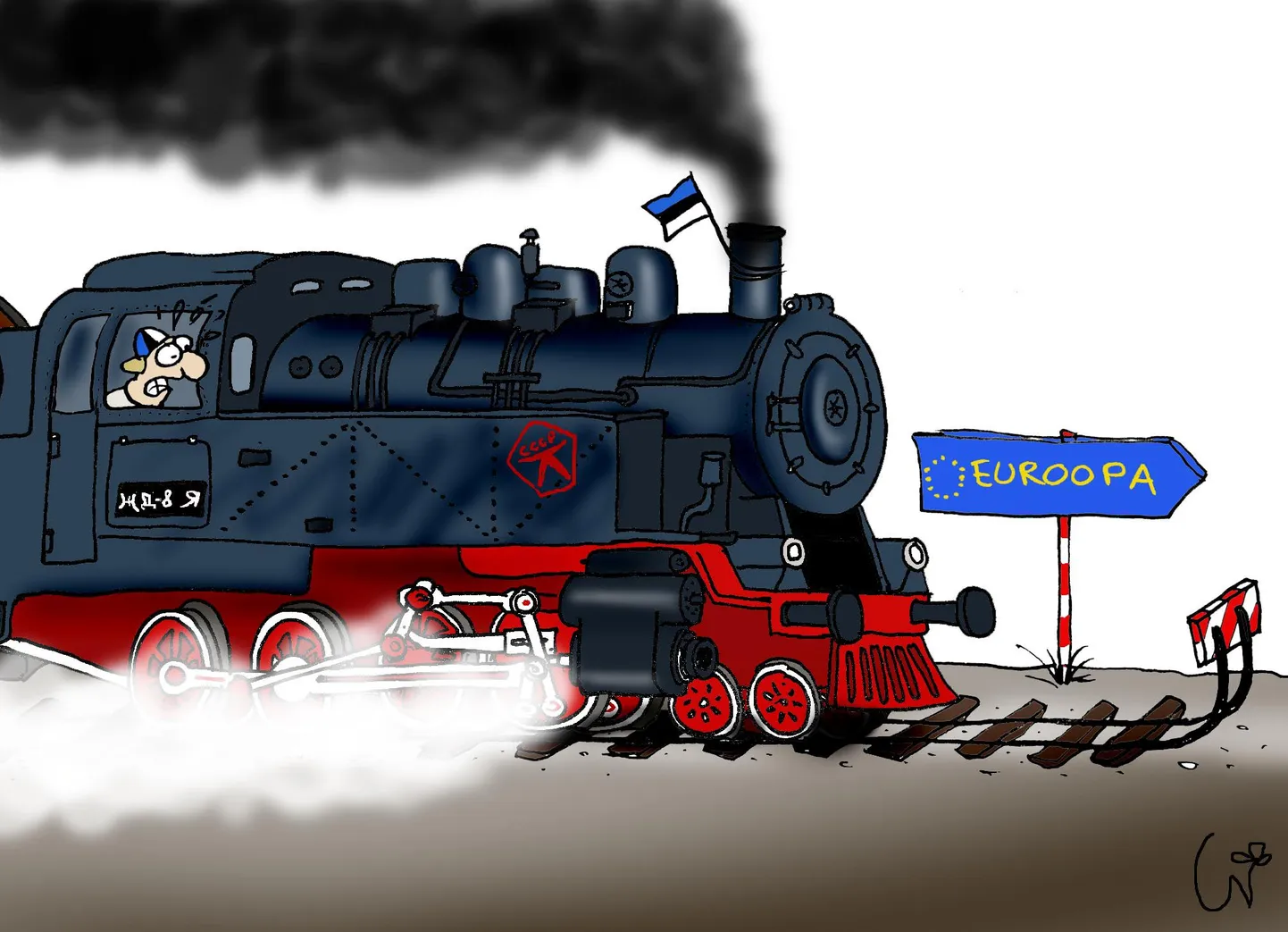 Kui lennukiga ei saa, lähme rongiga.