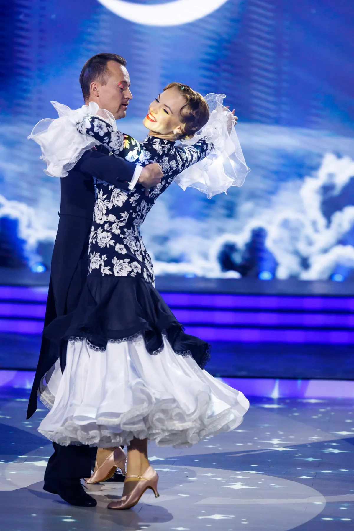 «Tantsud tähtedega». Ruslan Trochynskyi​ ja Anabel Aunver.