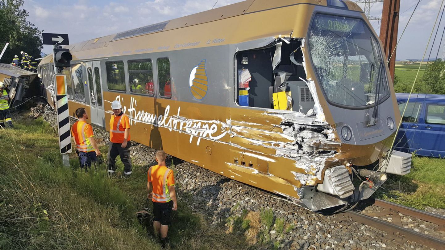 Rongiõnnetus Austrias.