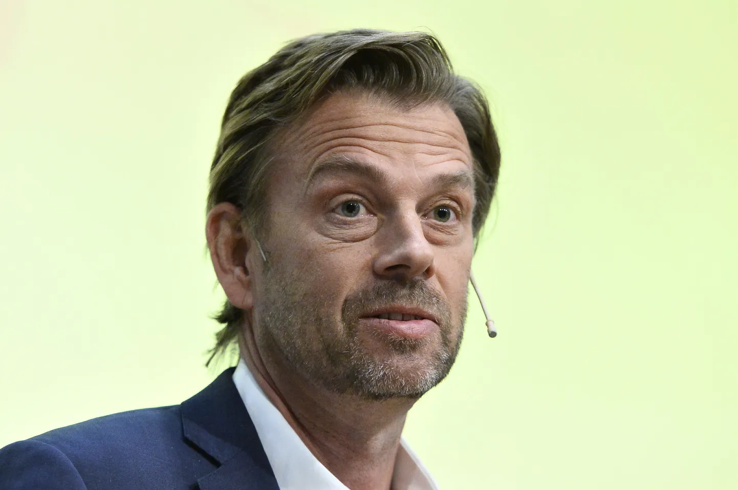 Ootamatult lahti lastud Swedbanki juht Michael Wolf.
