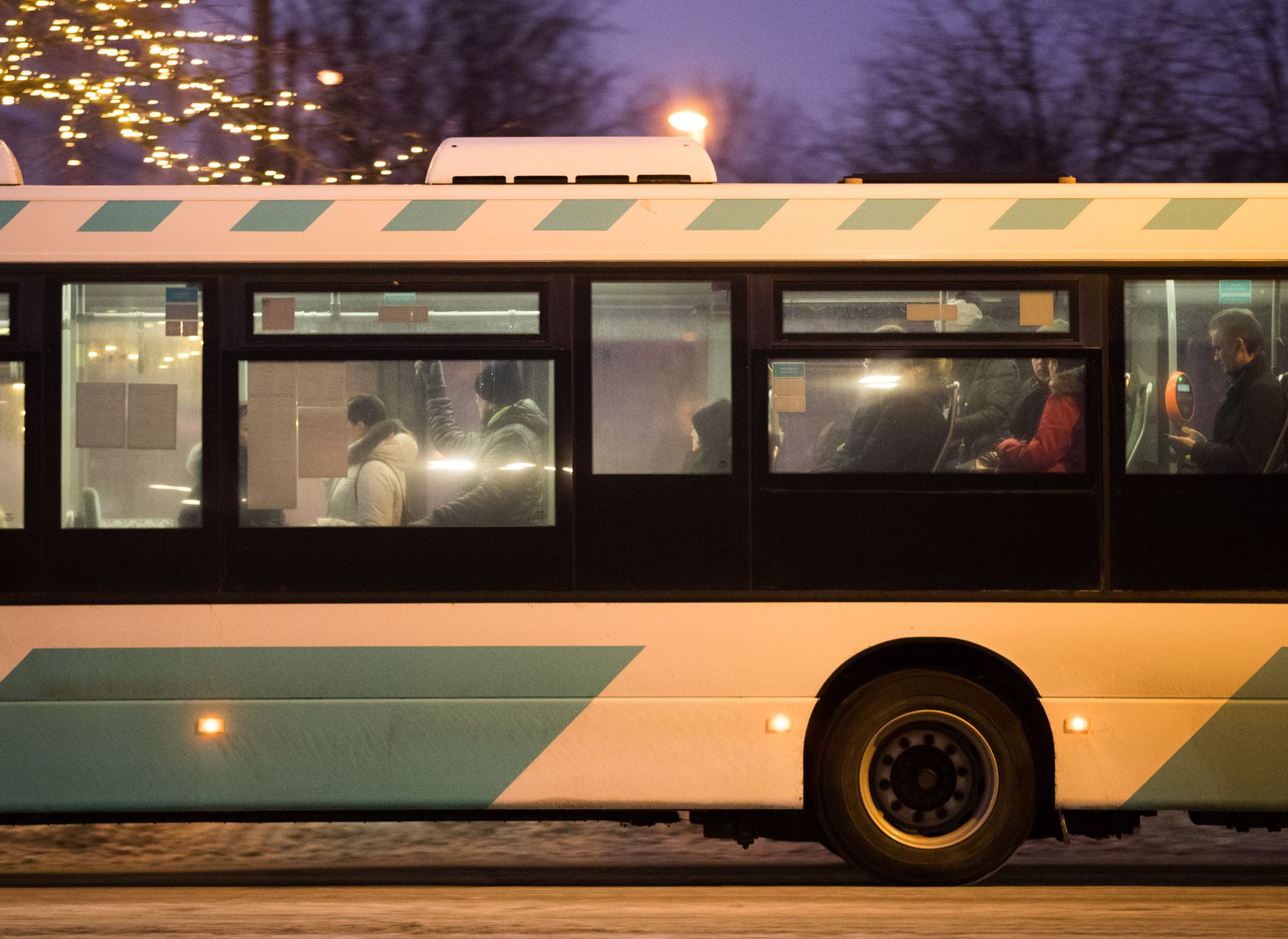 Tallinna linnaliinibuss. Pilt on illustratiivne.
