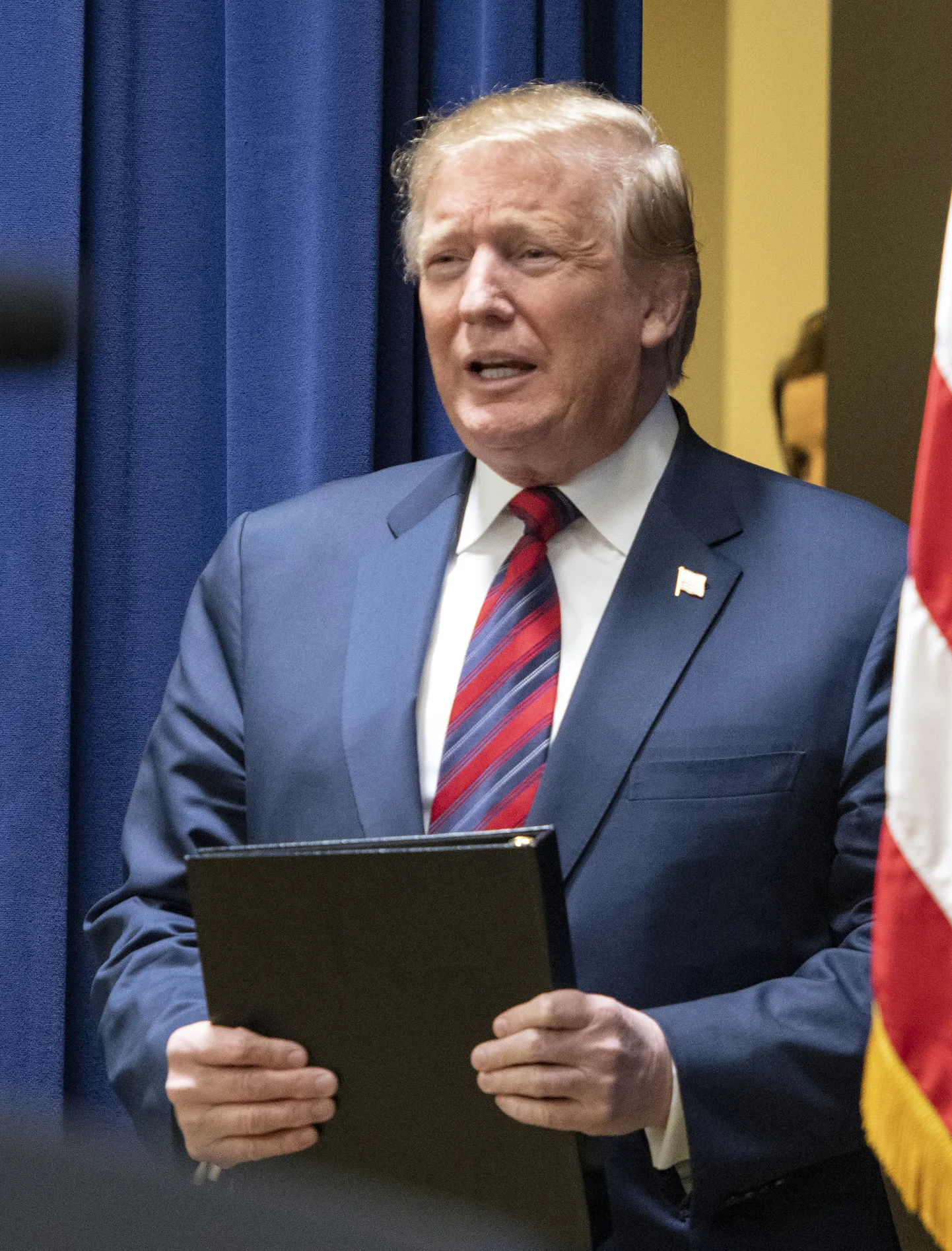 USA president Donald Trump.