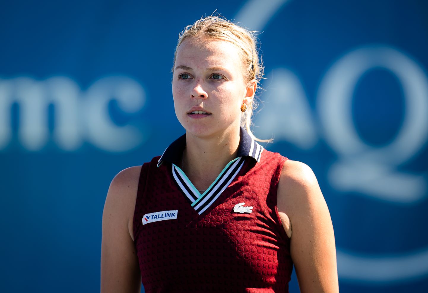 Anett Kontaveit Chicago WTA-turniiri avaringis.