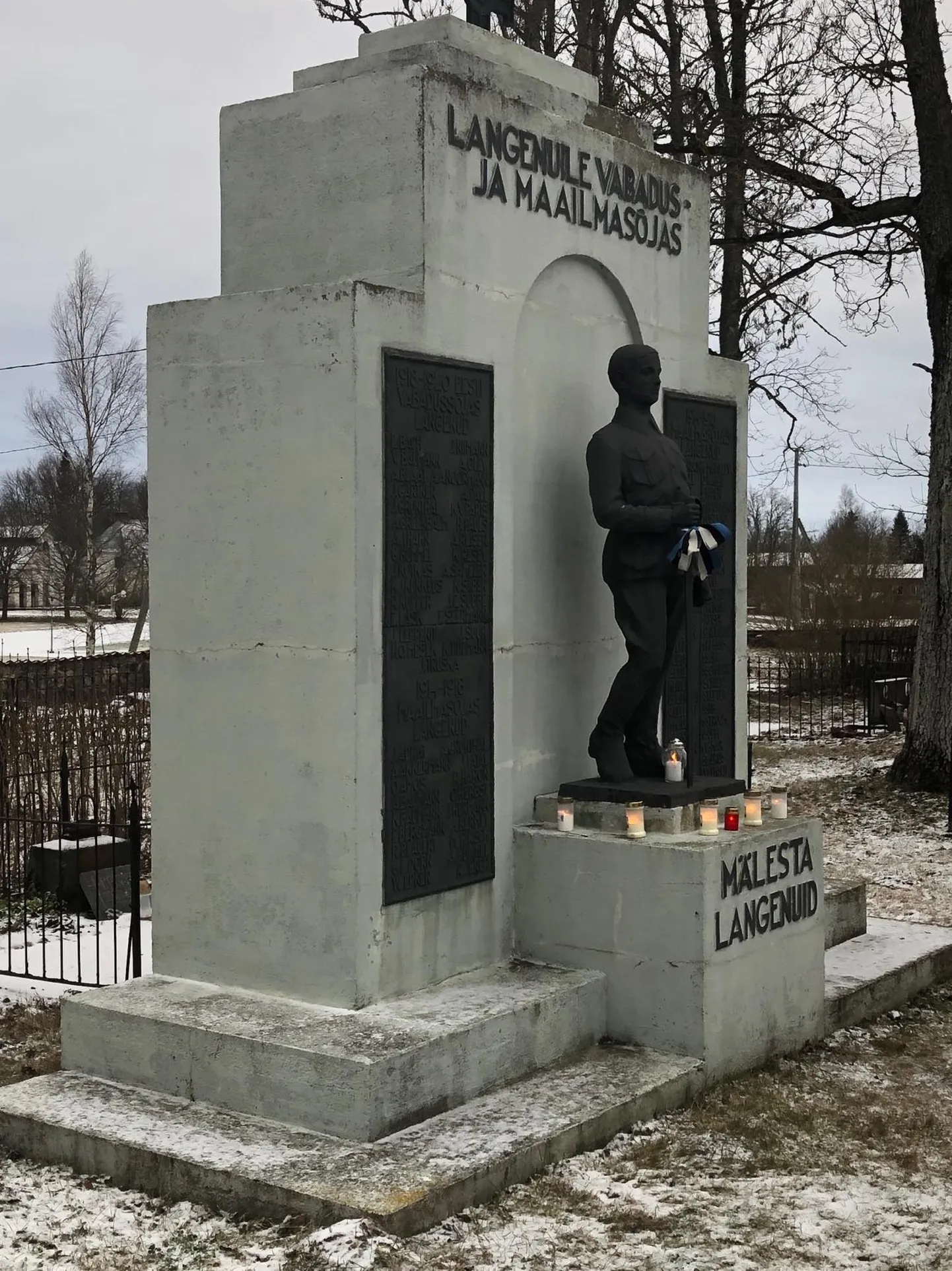 Vabadussõja murdelahingute mälestusmatk Peetrist Vodjale 05.01.2020