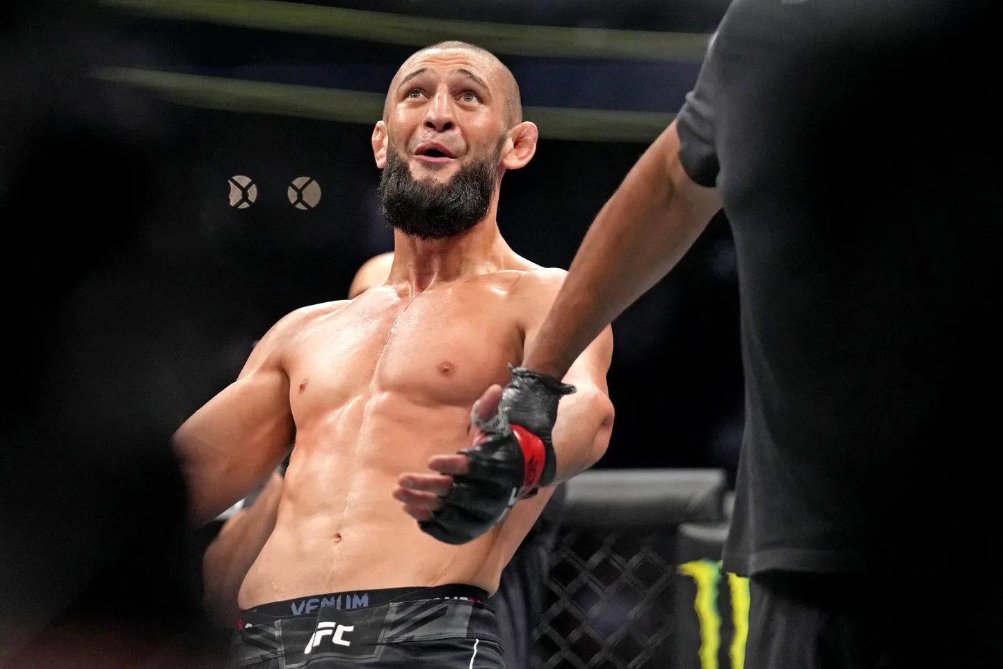 Hamzat Tšimajev 2022. aastal UFC matšis