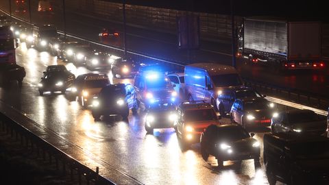 Na obvoznici v Talinu trčili dve tovorni vozili, smer proti Keili zaprta