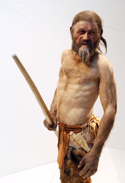 Rekonstruktsioon jäämees Ötzist.