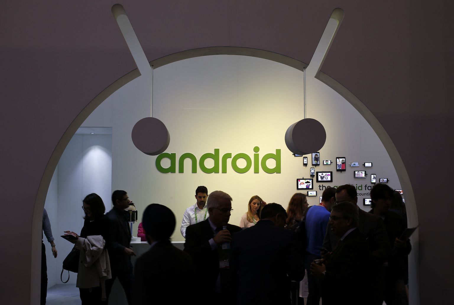 Androidi stend maailmamessil