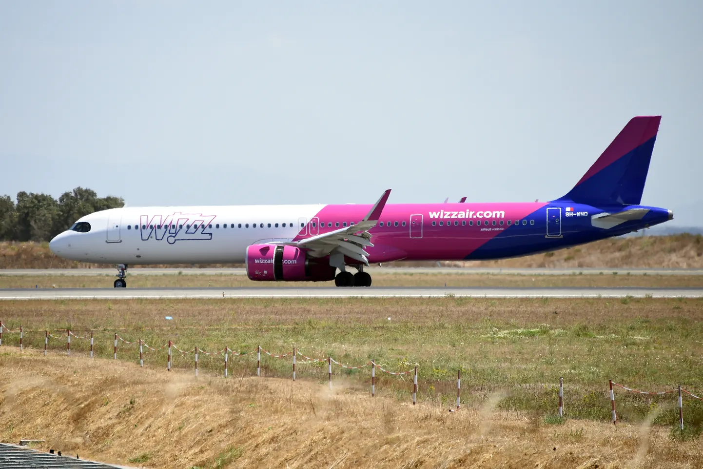 Wizz Airi lennuk Itaalias.