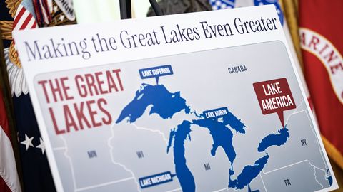USA ilmateenistus hakkas Ontario järve kaartidel Ameerika järveks ümber nimetama