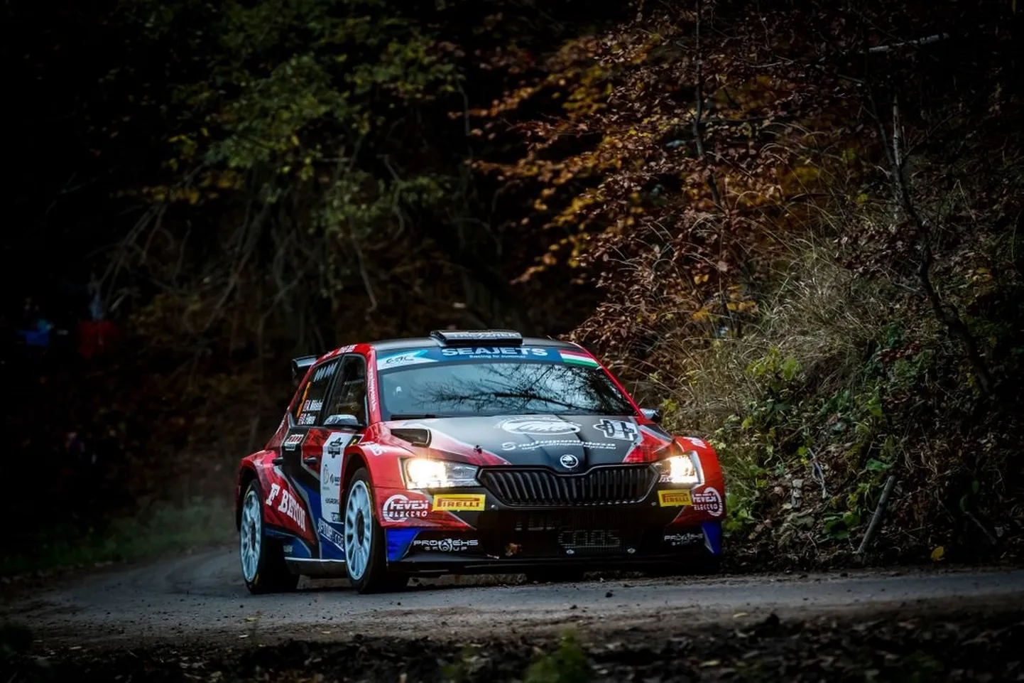 Andreas Mikkelsen Ungari EM-etapil.