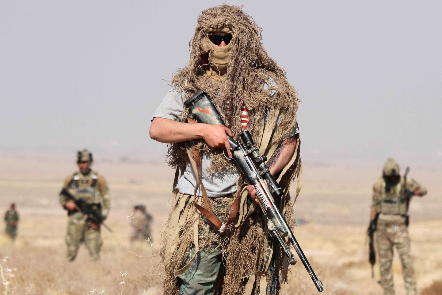 Afganistani sõdurid õppustel Heratis.