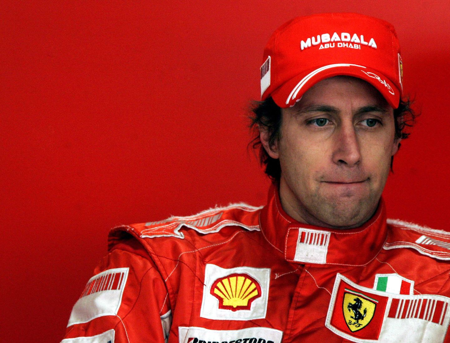 Ferrari testisõitja Luca Badoer.