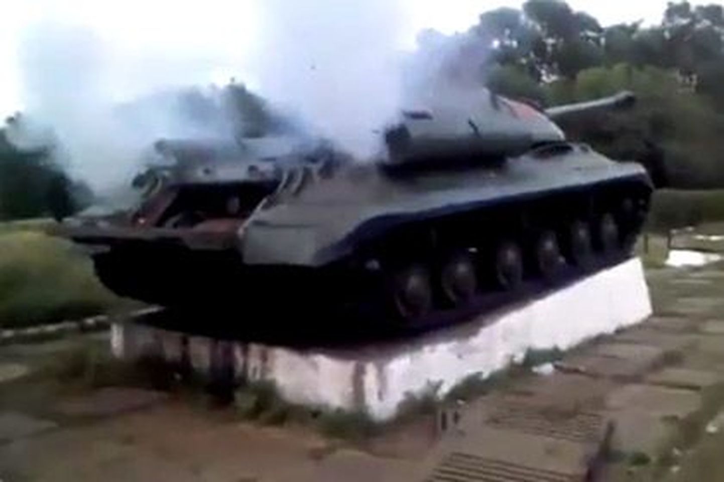 Tank IS-3 Donetski oblastis.