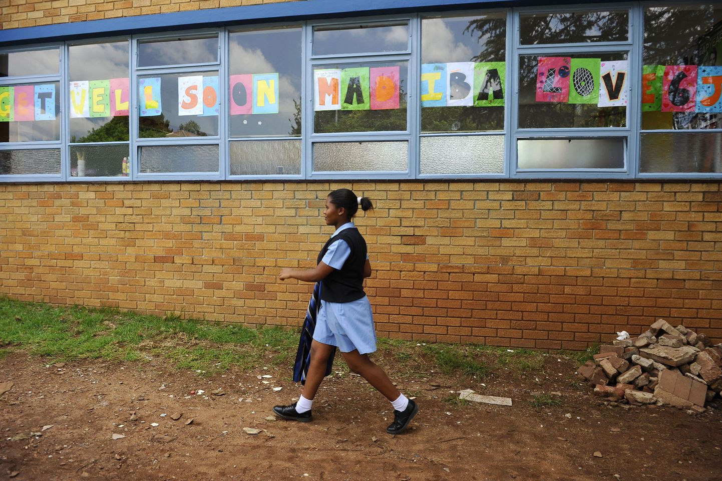 Lõuna-Aafrika koolitüdruk