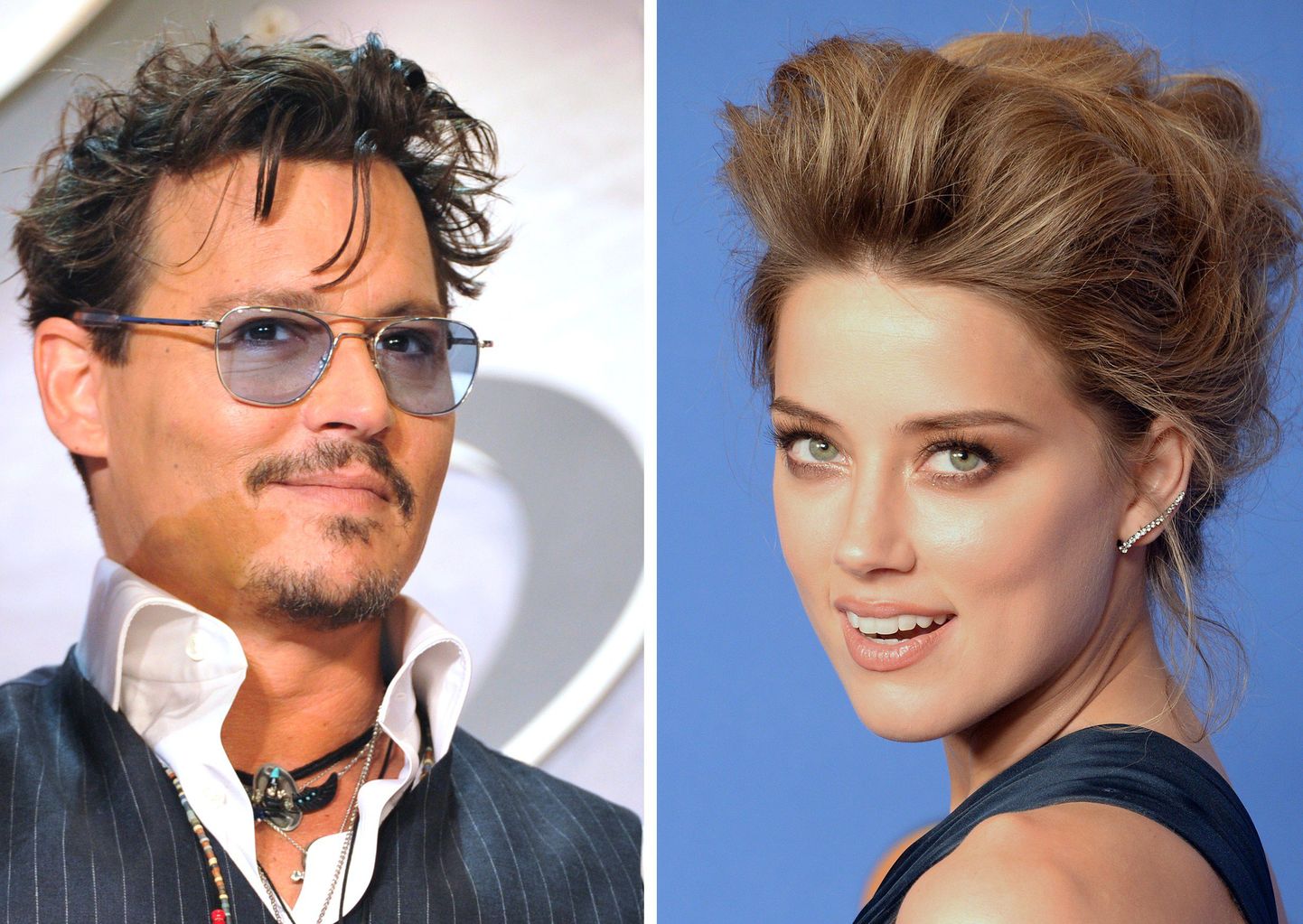 Johnny Depp (50), Amber Heard (27)
