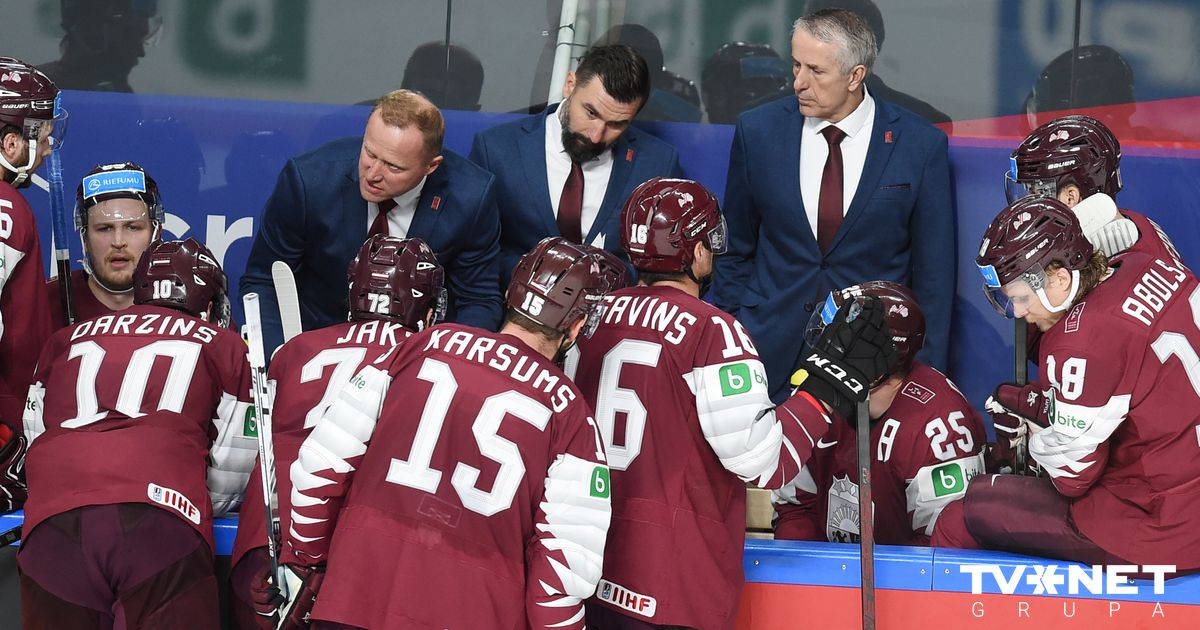 Latvijas hokeja izlasei vānā vigāsa sādāja ar Norvēgias valstsvienību