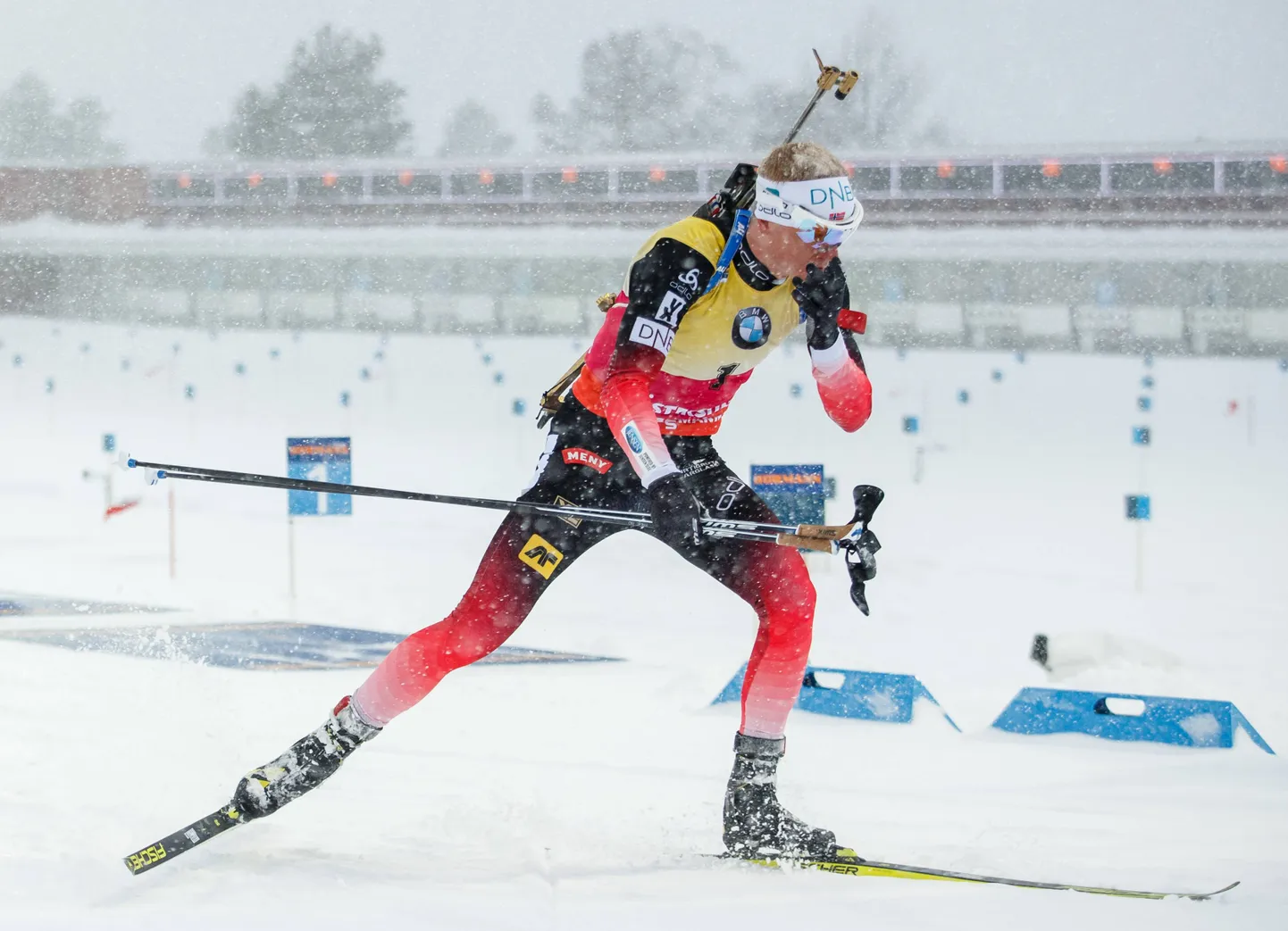 Johannes Thingnes Bö võitis Holmenkolleni sprindietapi.
