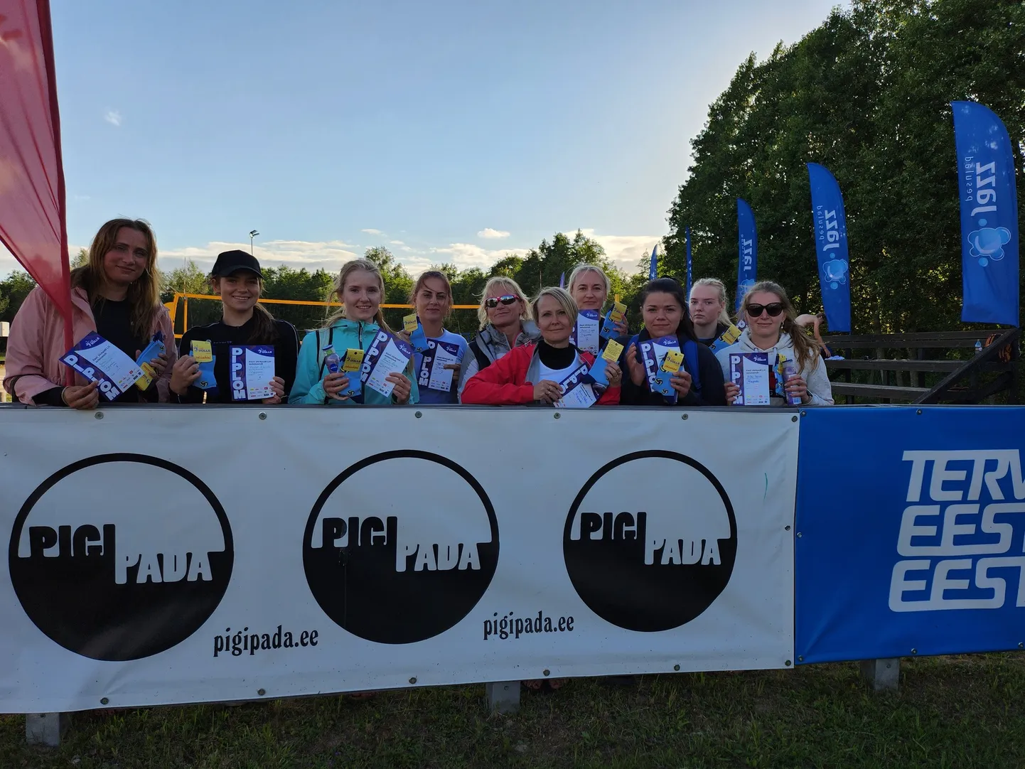 Suvevolle naiste arvestuse paremad seistmendal etapil.
