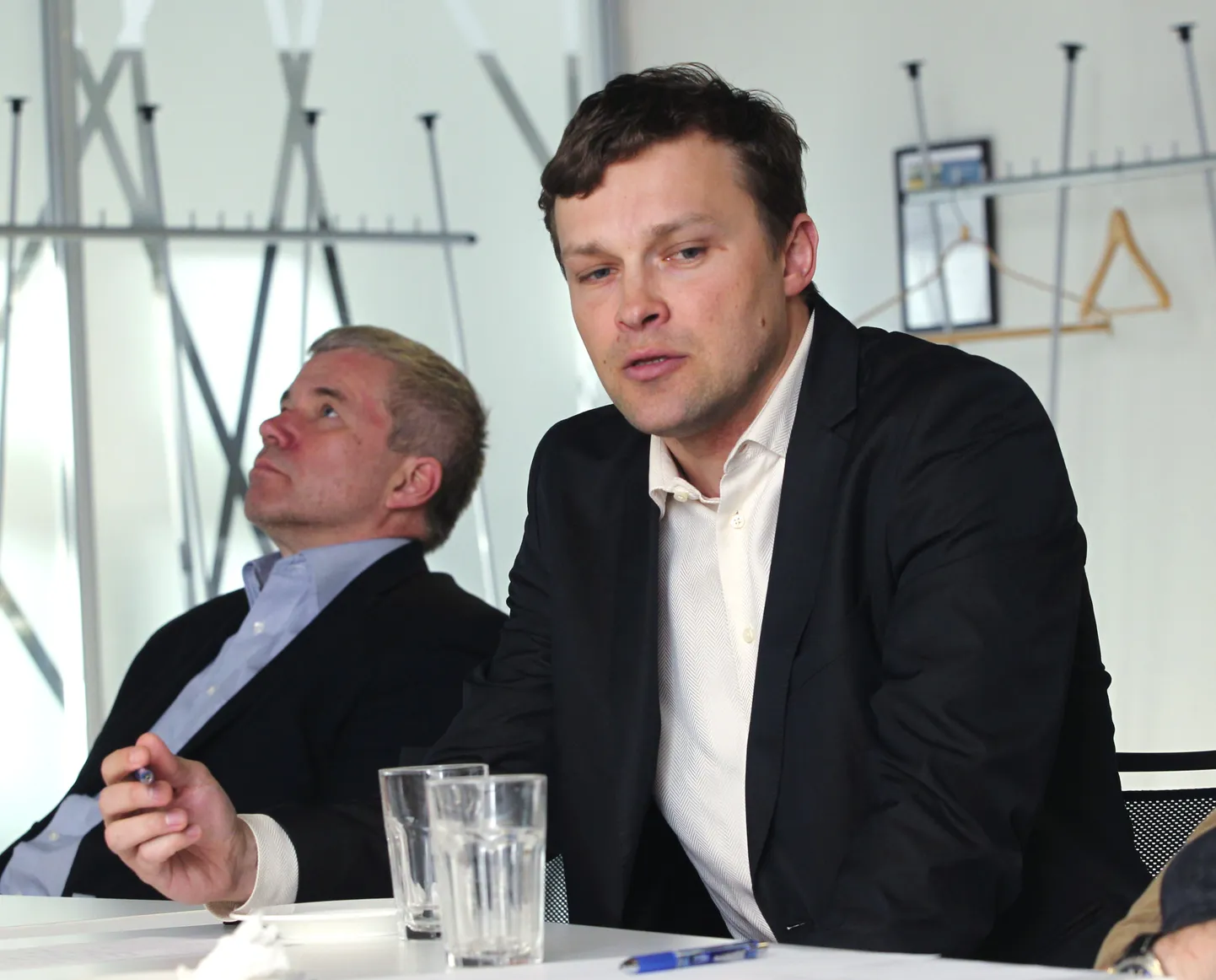 Kristjan Lepik Ülemiste City visiooniseminaril.