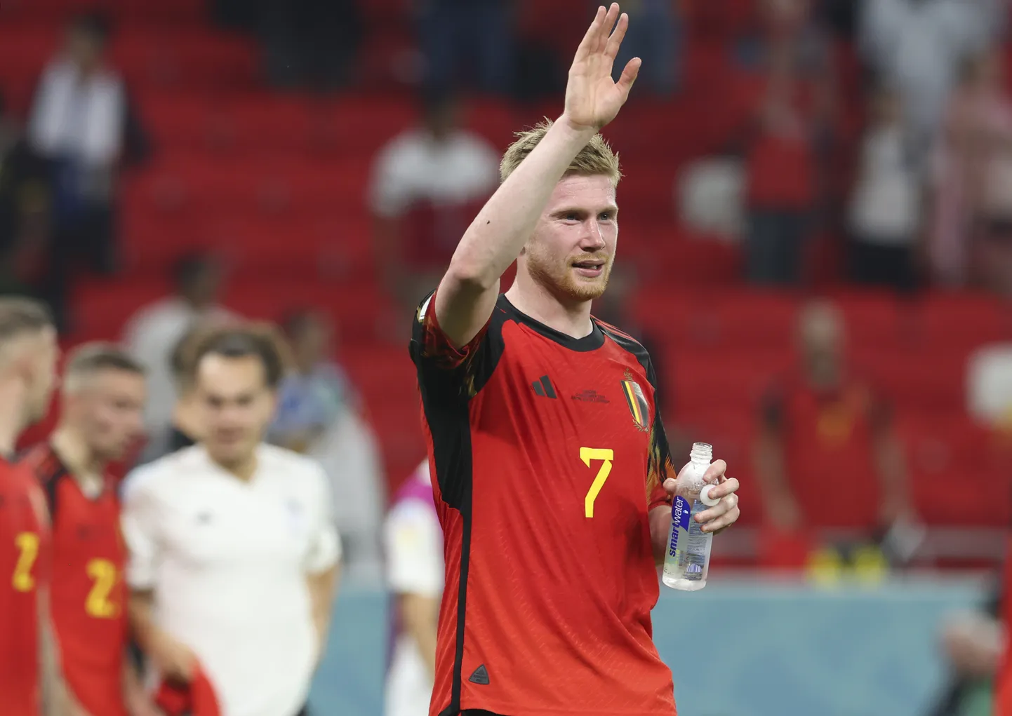 Belgia koondise keskväljamootor Kevin de Bruyne.